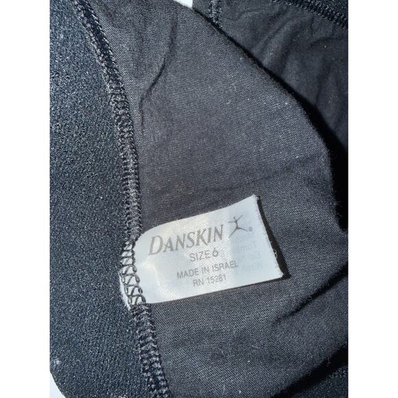 NWOT Vintage Danskin Thong – Black – Size 6 - Picture 3 of 3